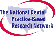 A logo that reads "The national Dental Practice-Based Research Network"